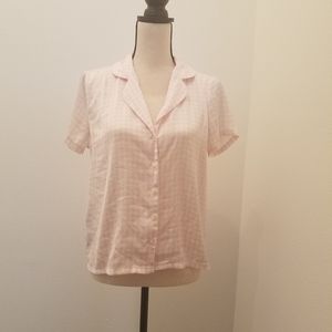 Forever 21 button up pajama top